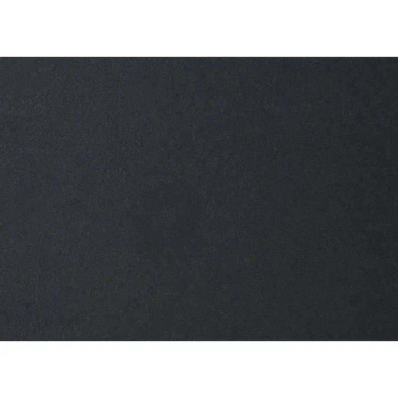 Cama tapizada con botones capitoné de terciopelo negro – Queen / King